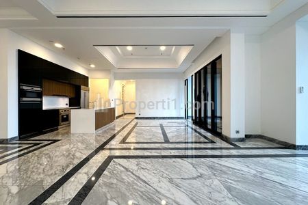 For Lease Apartment The Langham Residence, SCBD Jakarta Selatan | 3+1 BR Unfurnished 356 Sqm