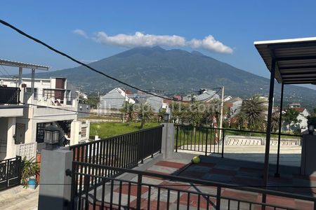 Disewakan villa pemandangan gunung