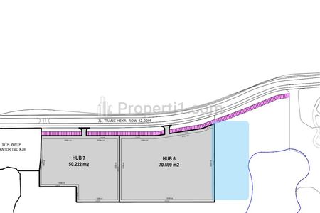 Jual Nego Tanah HGB Zona Industri Luas 12 Hektar Akses Kontainer Dekat KJIE, TMMIN Plant 2, Margamulya, Telukjambe, Karawang, Jawa Barat