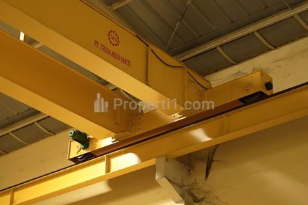 Dijual Ex. Gudang Pabrik di Kawasan Industri, Pasar Kemis, Tangerang