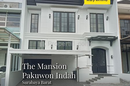 Dijual Rumah Baru The Mansion Pakuwon Indah Lakarsantri Surabaya Barat