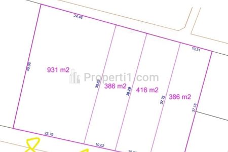 Dijual Tanah Dekat Tol Brigif di Cinere, Depok