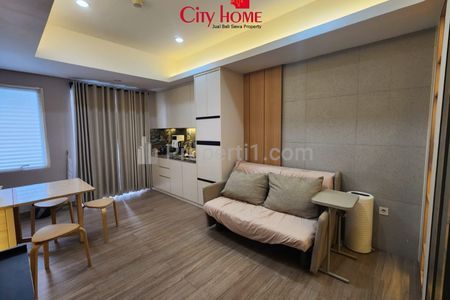 Dijual Apartemen 1 BR Furnish Royal Mediterania Garden at Podomoro City