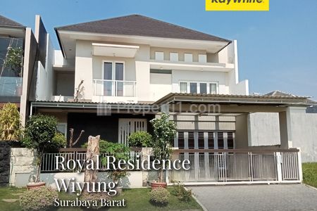Dijual Rumah Royal Residence View Danau Wiyung Surabaya