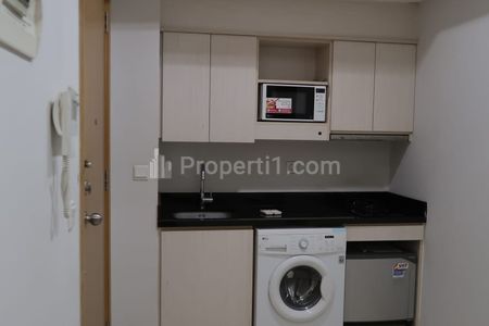Dijual Apartemen The Mansion Bougenville Luas Bangunan 33 m2 Tipe 1 BR Semi Furnished di Kemayoran, Jakarta Utara