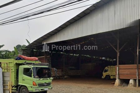 Dijual Gudang Hitung Tanah di Parung, Bogor