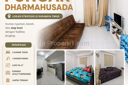 Disewakan Siap Huni 2 Bedroom Apartemen Puncak Dharmahusada
