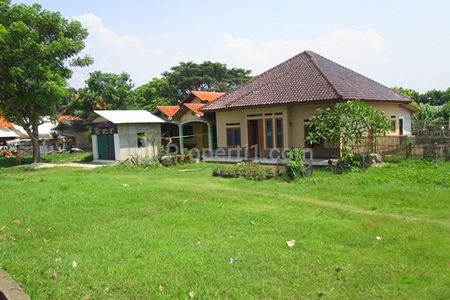 Jual Rumah Hitung Tanah 9192 m2 SHM Muka 90 Meter Lokasi Super Strategis untuk Residensial dan Komersial Dekat Bandara Soekarno Hatta Tangerang Banten