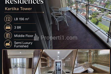 Jual Apartemen Pondok Indah Residence Jakarta Selatan - 3BR Unfurnished