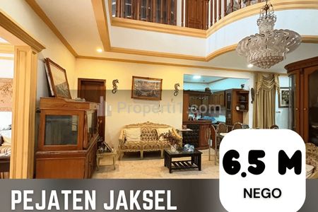 Jual Rumah di Pejaten Jakarta Selatan 2 Lantai Cakep Furnished dekat Pejaten Village