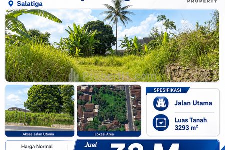 Jual Tanah Kosong Diponegoro Salatiga Jawa Tengah