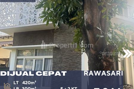 Dijual Rumah 2 Lantai Dalam Komplek Lokasi Strategis Siap Huni di Cempaka Putih Jakarta Pusat