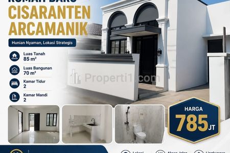 Jual Rumah Baru di Cisaranten Arcamanik Bandung