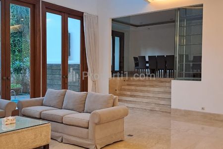 Sewa Rumah Mewah 6BR Kolam Renang Furnish di Puri Mutiara, Dekat Ampera, Cipete, Kemang, Prapanca, Simatupang, Cilandak, Jakarta Selatan