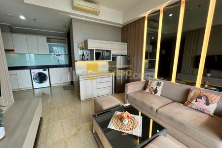 Disewakan Apartemen Menteng Park Tower Emerald (Private Lift) - 2 Bedrooms Full Furnished, Dekat TIM, RSCM, Bunda Hospital, dan Kampus UI Salemba