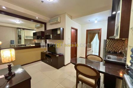 For Rent Apartemen Thamrin Residence Tower Bougenville Tipe 1 Bedroom Full Furnished, Dekat Mall Grand Indonesia, Plaza Indonesia, dan Thamrin
