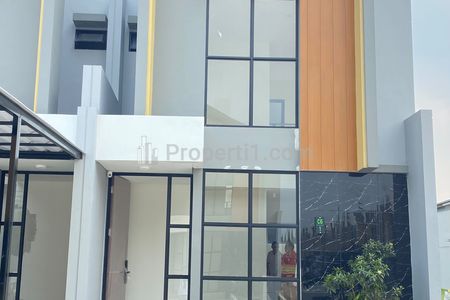 Dijual Murah Siap Huni Tanpa DP Rumah 2 Lantai dekat Stasiun BSD Cisauk