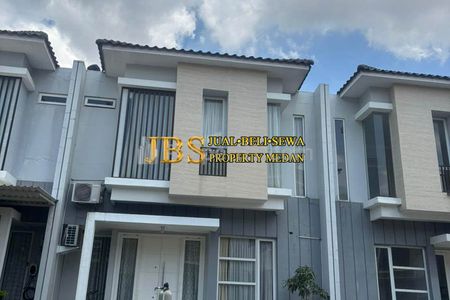 Rumah 2 Tingkat Dijual di Komplek Citraland Gama City Medan Cluster Grenadines