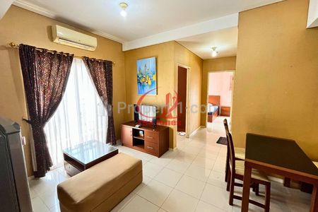 Disewakan Apartemen Cosmo Terrace Thamrin City 2 Kamar Tidur Fully Furnished, dekat Pasar Tanah Abang, Grand Indonesia, dan Plaza Indonesia