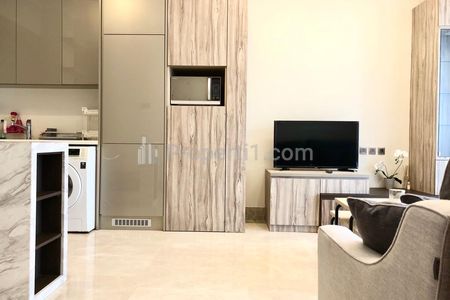 For Lease Luxurious Apartment at District 8 Type 1BR Full Modern Furnished - Strategic Location in South Jakarta