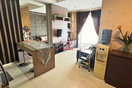 Disewakan Apartemen Cosmo Terrace Thamrin City 2 Kamar Tidur Fully Furnished, Dekat Pasar Tanah Abang, Grand Indonesia, dan Plaza Indonesia