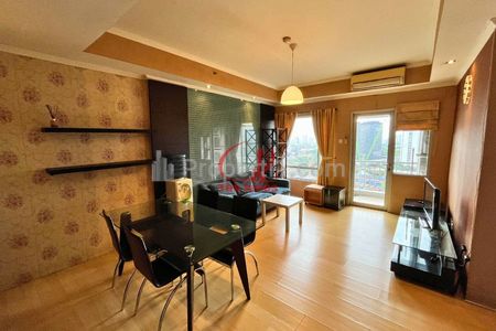 Apartment for Rent 3+1 BR Fully Furnished at Sudirman Park, Near Citywalk Sudirman, LSPR, Sahid Sudirman Center Building, and Setiabudi MRT Station