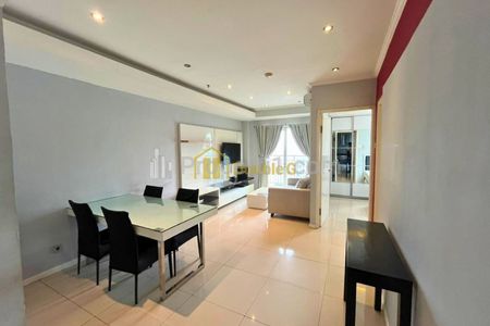 Sewa Apartemen Cosmo Mansion (Jakarta Residence) Thamrin City Jakpus - 2 BR Fully Furnished, Dekat Pasar Tanah Abang, dan Grand Indonesia