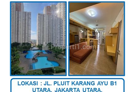 Jual Cepat 1 Unit Apartemen Green Bay Pluit 2 Bedrooms Full Furnished di Penjaringan, Jakarta Utara