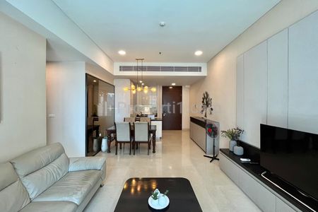 For Rent Apartment Anandamaya Residence Sudirman, Jakarta Pusat - Type 2+1 BR Size 131 Sqm Furnished