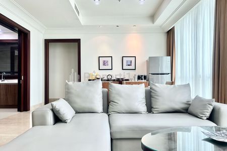 For Lease Luxury Apartment Pakubuwono View Strategic Location in South Jakarta - 2+1BR Fully Furnished