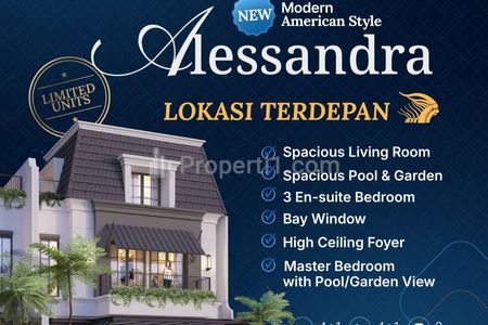 Dijual Rumah Citraland Surabaya Cluster Terdepan New Type Alessandra