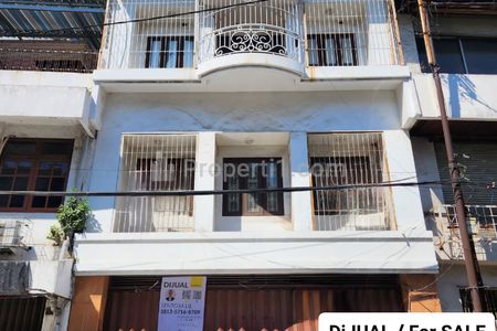 Dijual Ruko 3 Lantai di Jl. Bongkaran - Pabean Cantikan - Surabaya Pusat Kota Dekat Pasar Atom, Jalan Karet, Jalan Kopi, Pasar Pabean, Stasiun kota