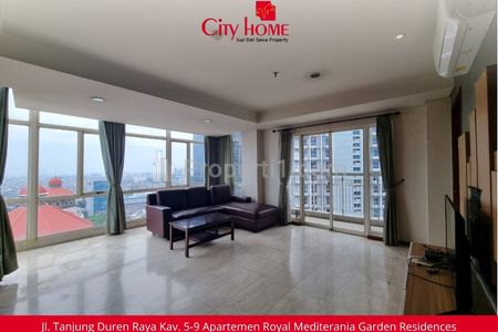 Disewakan Unit 3+1 BR Furnished Royal Mediterania Garden Residence Apartment at Podomoro City