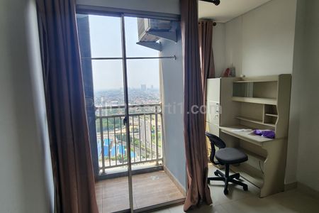 Sewa Apartemen Springwood Residence Alam Sutera Studio 26 m² Semi Furnished