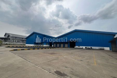 Dijual Pabrik Ada Loading Dock di Kawasan Industri Delta Silicon 3 Bekasi